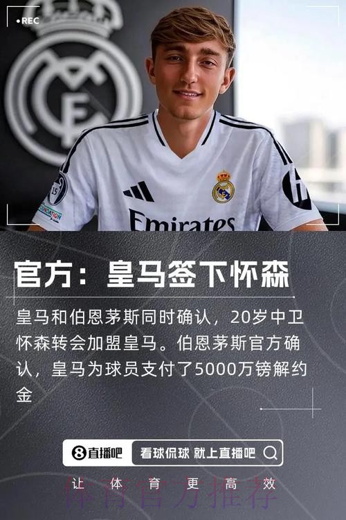 塞尔:皇马有自信签下怀森 球员目前身价4200万欧 塞尔:皇马有自信签下怀森 球员目前身价4200万欧